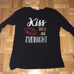 Kiss Me at Midnight Long Sleeve T-Shirt
